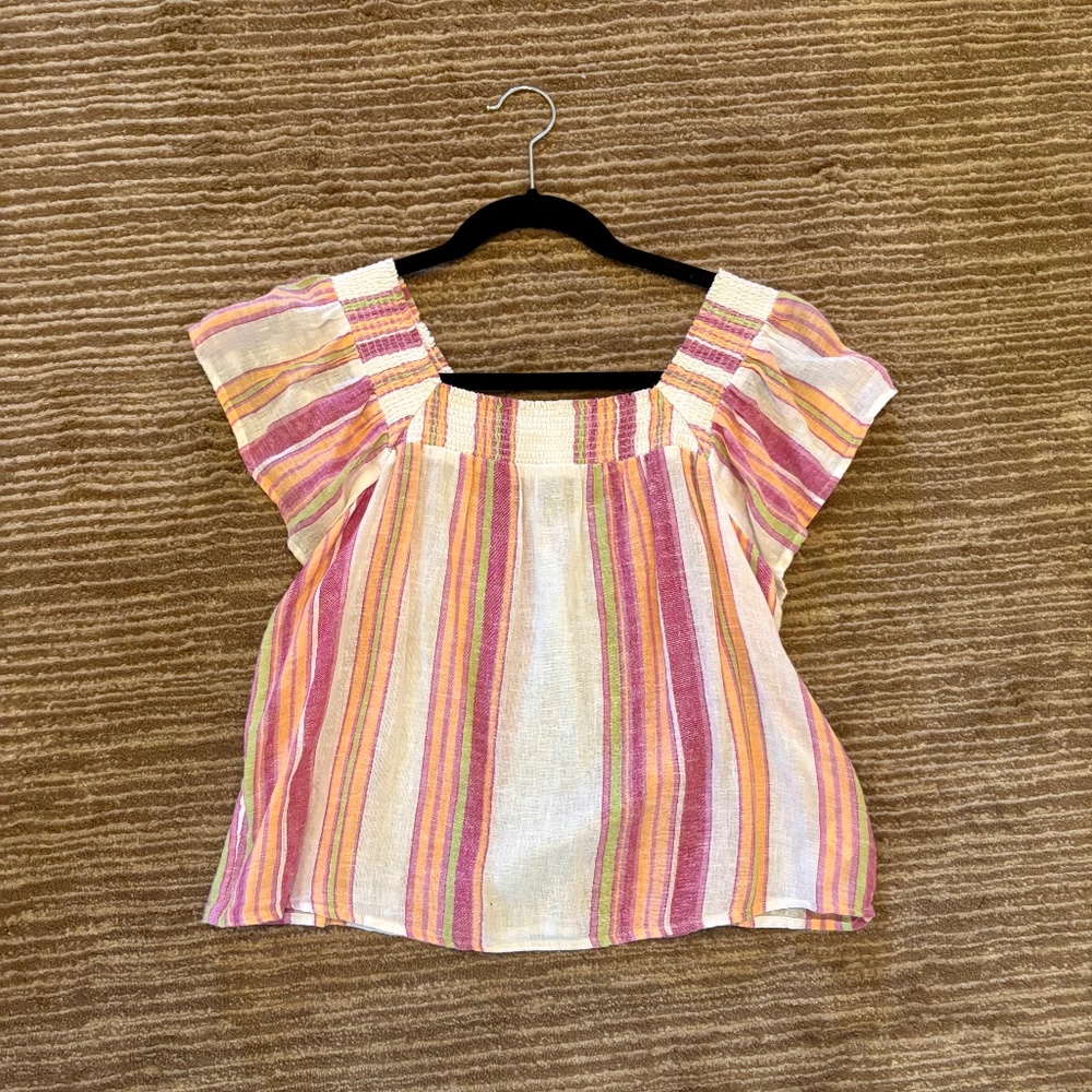 Rails Multi-Colored Guaze Top. Size Xs - image 1